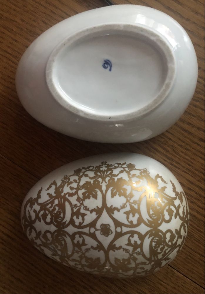 Jajko w typie Faberge w bardzo dobrym stanie