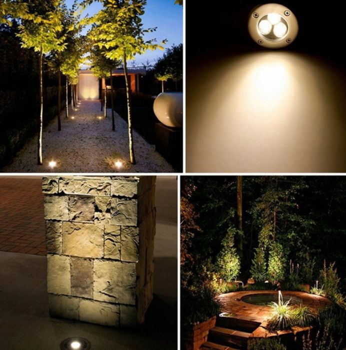 Oprawa lampa najazdowa gruntowa IP67 + GU10 4,5W