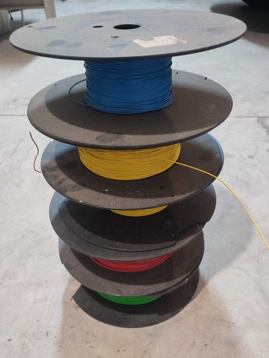 Cabo elétrico multifilar, Ø 1.4mm, secção 0.56mm²