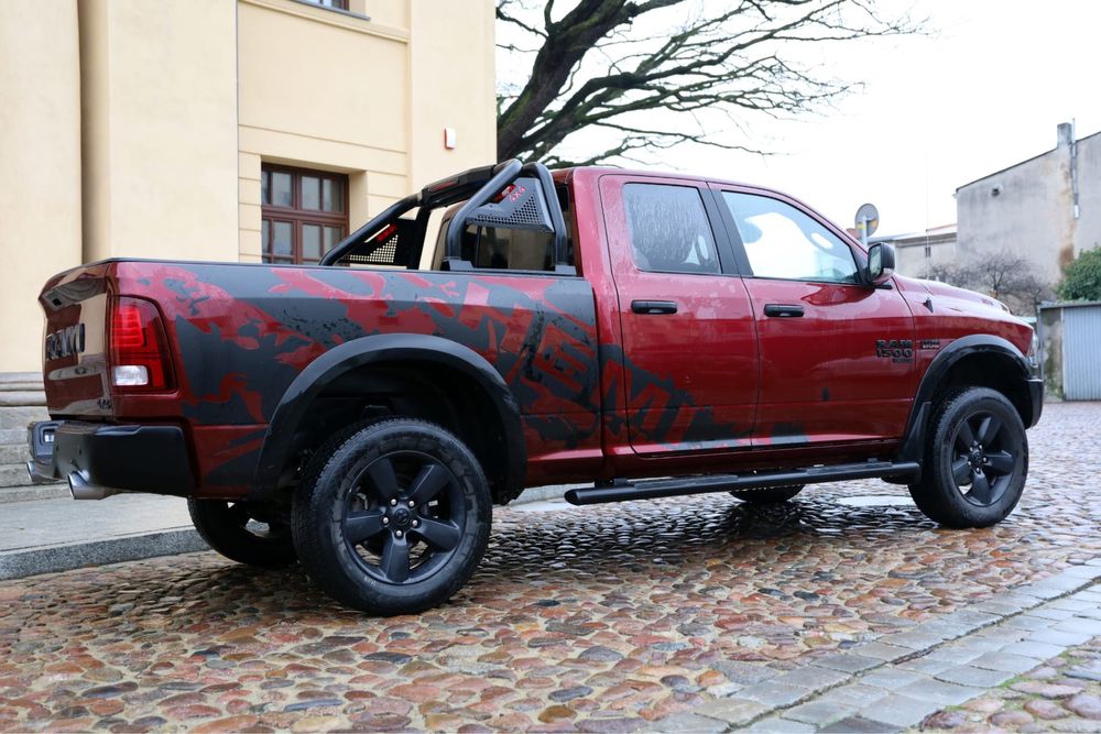 Dodge RAM Warlock 5.7 Hemi kamper zarejestrowany 2021 przebieg 45 tyś