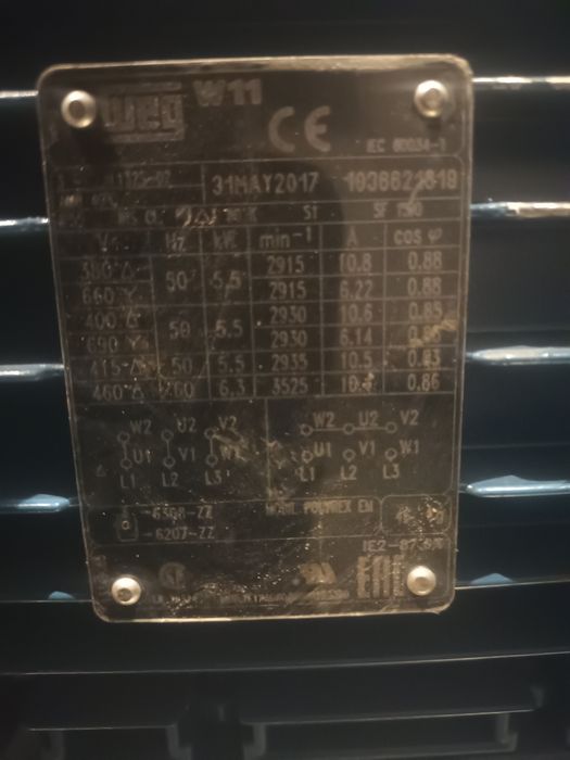 Silnik elektryczny  2.2kw 7.5 kw 4kw