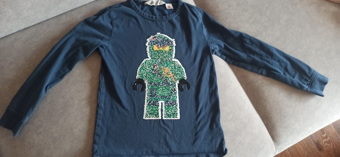 Koszulka Lego Ninjago H&M rozmiar 122/128, Skarpy gratis!