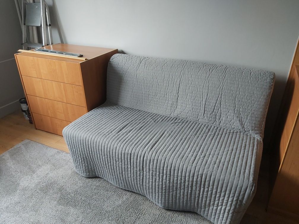 sofa kanapa rozkładana łóżko 140×200 ikea lovas