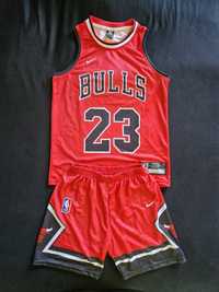 Strój koszykarski dziecięcy Chicago Bulls Michael Jordan