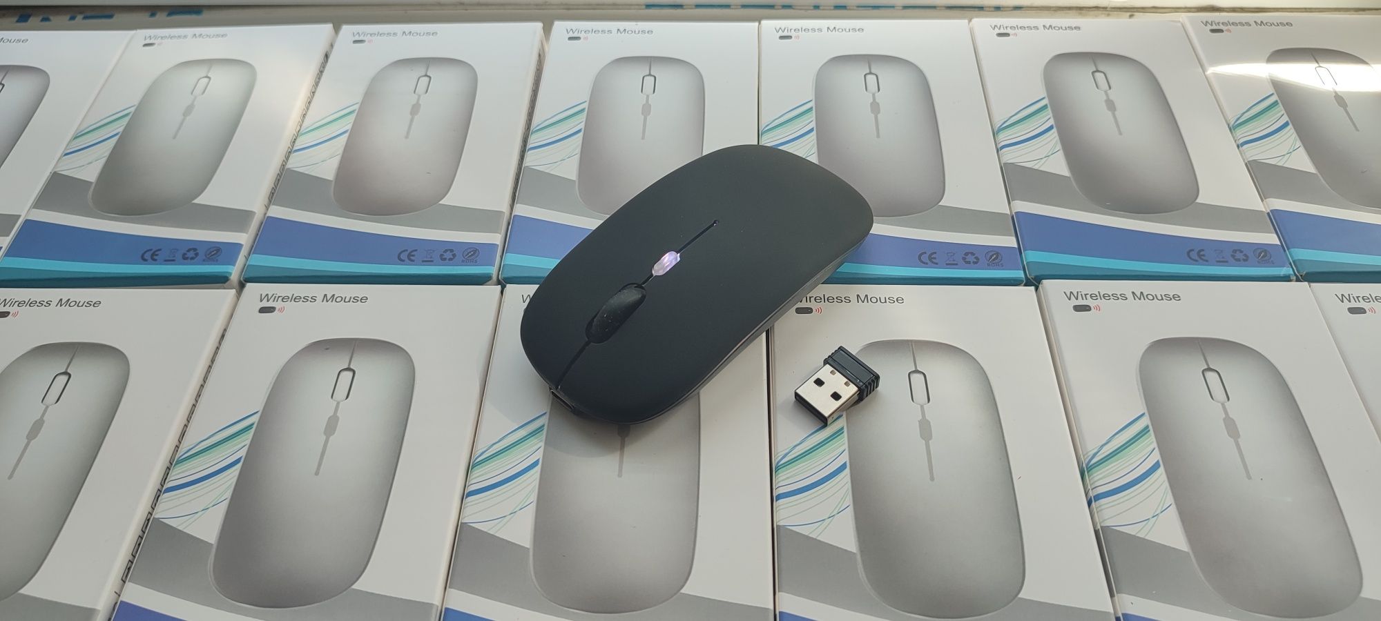 Мишка безпровідна! Bluetooth+2.4G безшумна!Ціна знижена!!