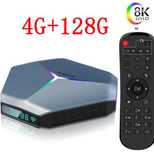 Tv Box przystawka do telewizora  A95XF4  4/128GB + pilot żyroskowy
