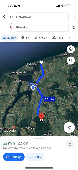 Sprzedam działkę z warunkami zabudowy w Stawnie koło Kamienia Pom.