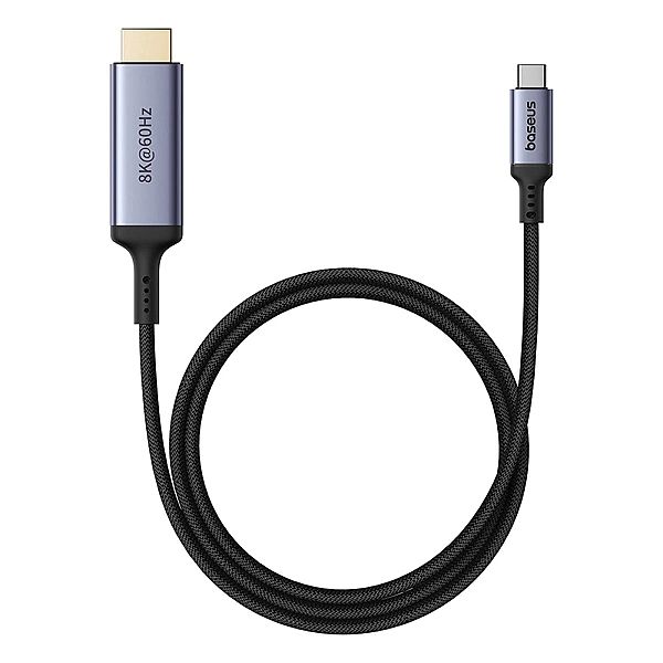 Kabel USB-C - HDMI Baseus BS-OH064/8K 60Hz 1,5m - czarny