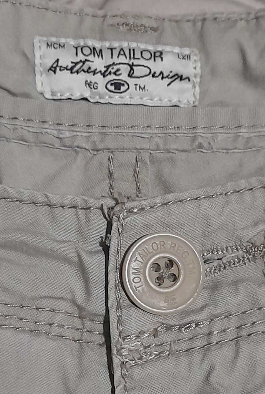 TOM TAILOR. Мужские лёгкие джинсы. Джинсовые летние штаны