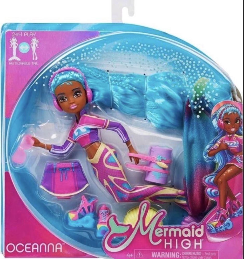 Mermaid High Finly Deluxe русалочка 2в 1