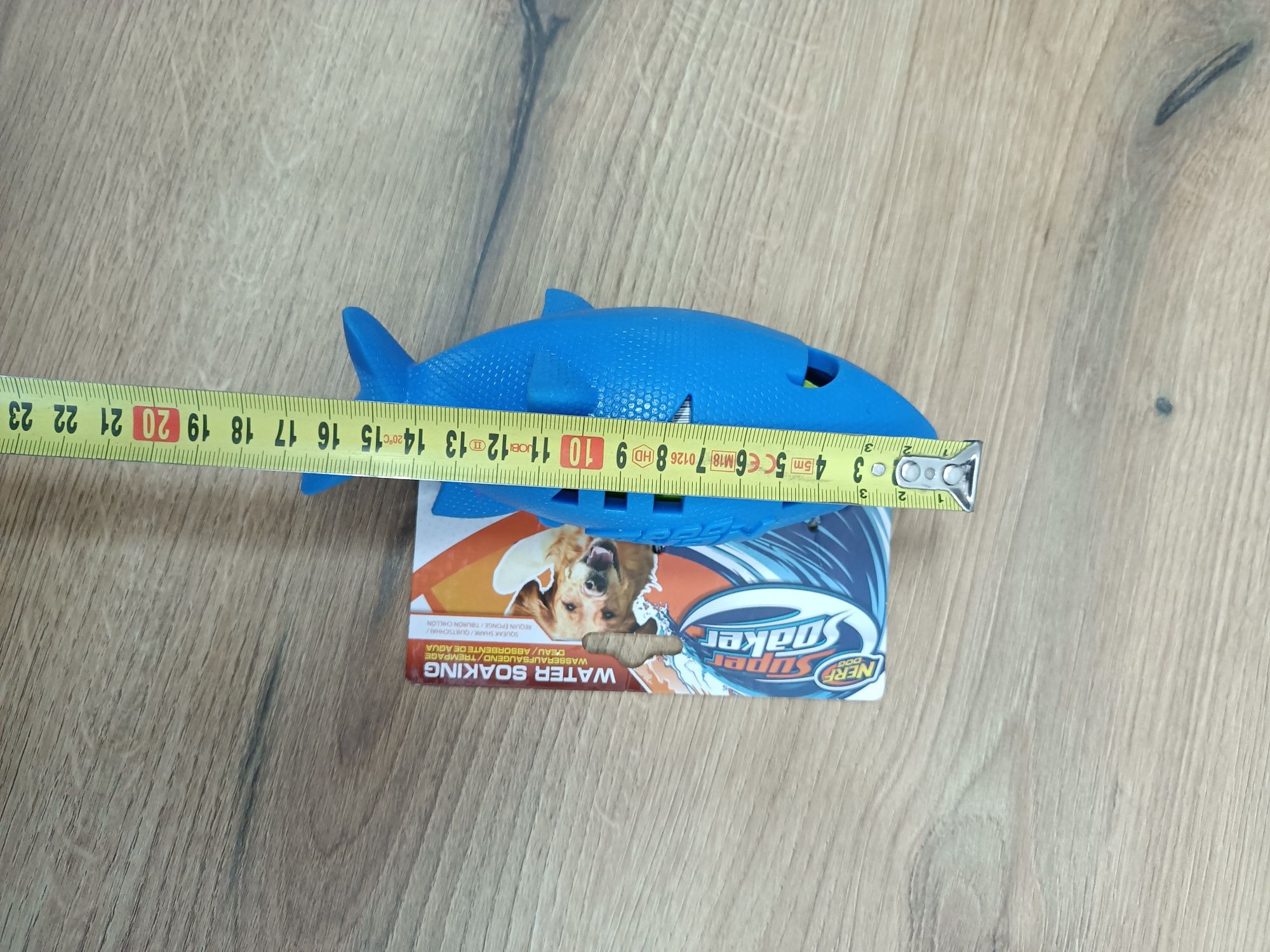 Gryzak dla psa Rekin piszczawka Nerf Dog