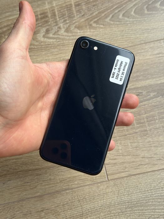 АКБ 100% Apple iPhone SE 3 64 2022 Midnight Neverlock