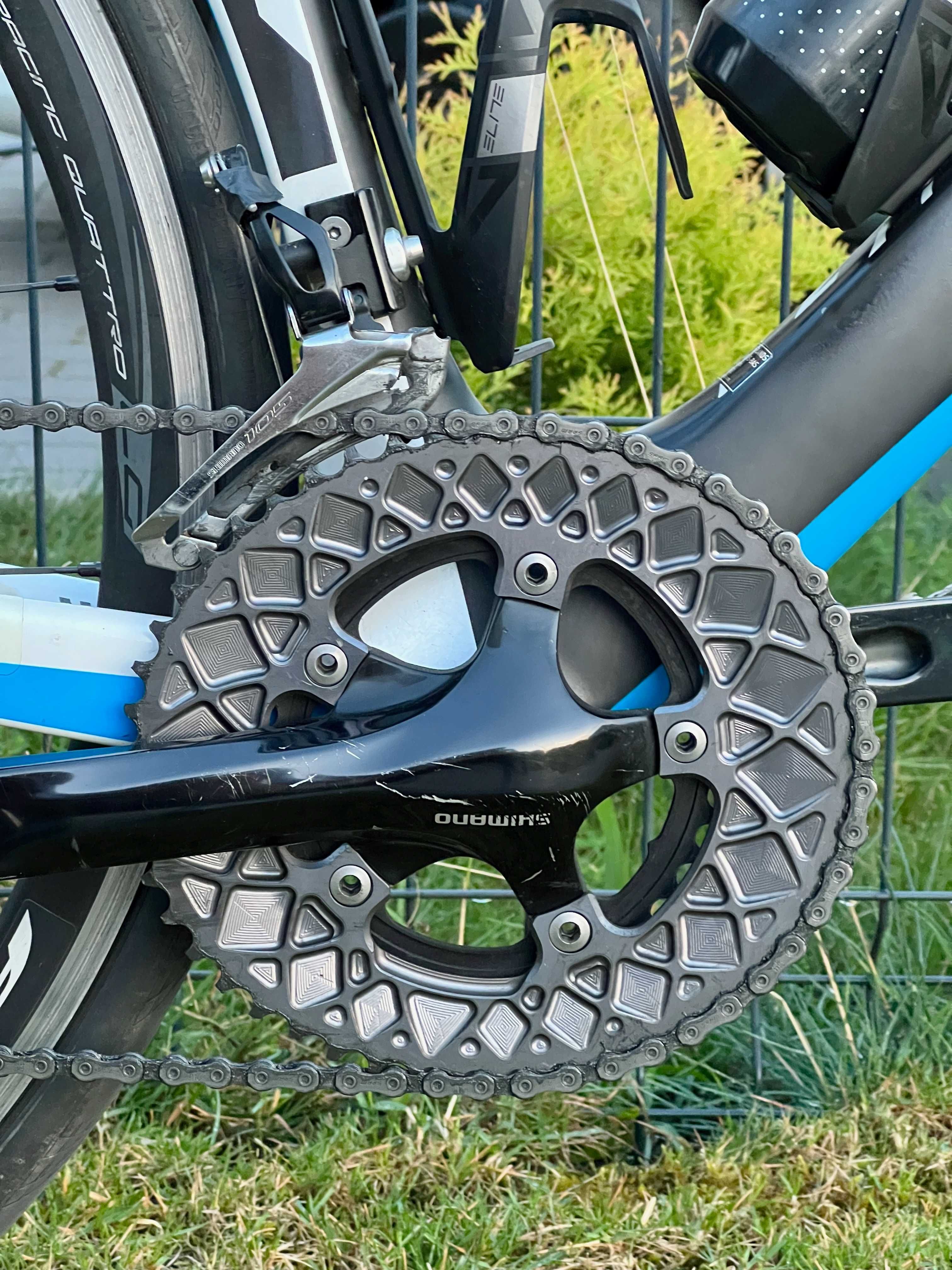 Rower szosowy karbon aero Giant Propel Advanced M/L, upgrady, stan BDB