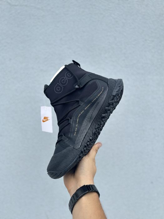 Зимові Nike ACG Terra Antarktik Gore-TEX Black 100% натуральне хутро