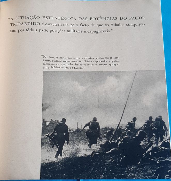 "Certeza na Vitória" Pacto Tripartido Propaganda da Alemanha Nazi 1942
