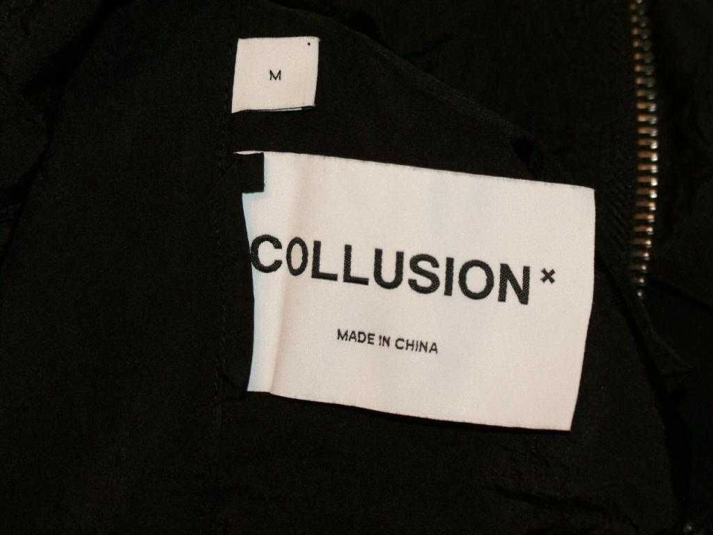 Collusion kresz ortalion 80s bluza męska ortalion alt grunge M