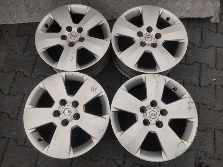 FELGI ALUMINIOWE KOMPLET 6,5Jx16 5X110 FI65,1 OPEL