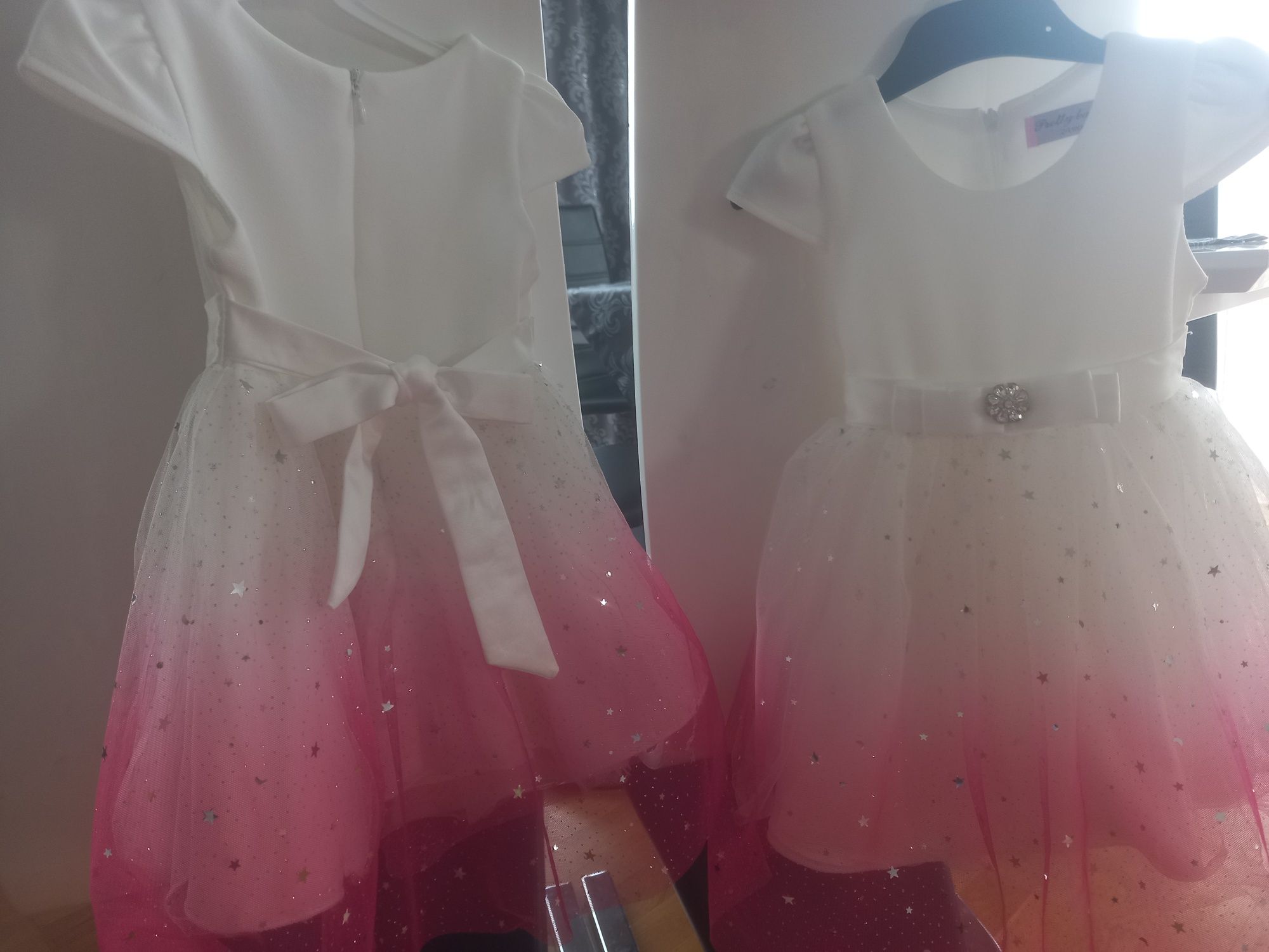 Pretty baby sukienki dla siostrzyczek rok po roku 12m 74-80cm i 24m 86