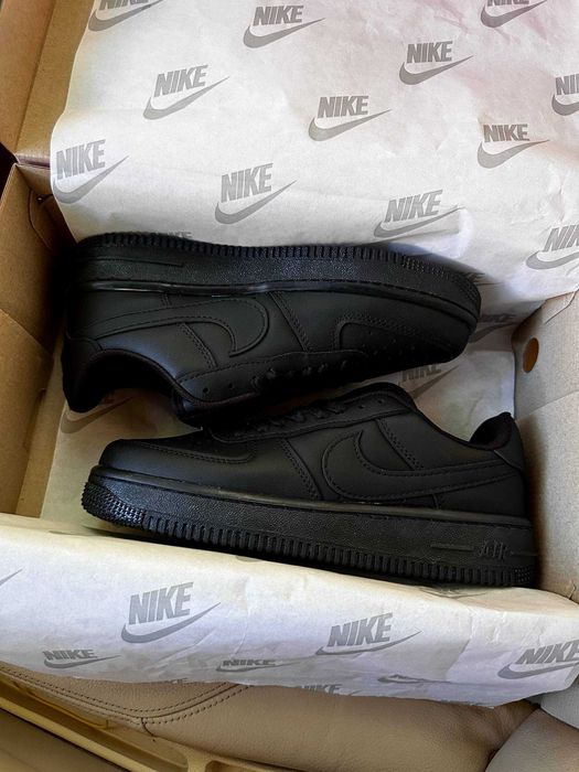 Кросівки Nike Air Force Black Кроссовки Найк Форс (36-45)
