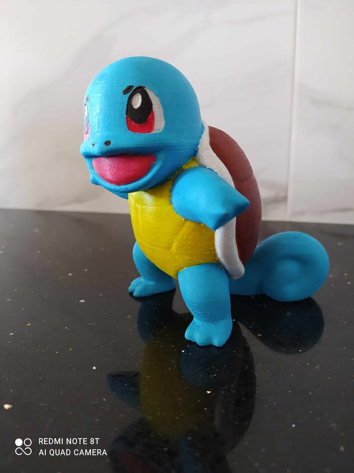 Squirtle figura pokemon 3D