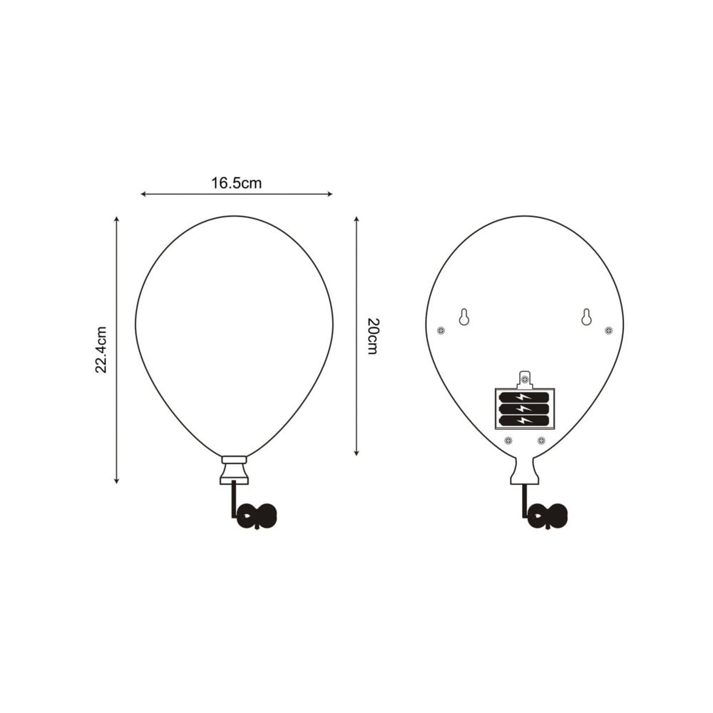 Balon kinkiet Zuma Line