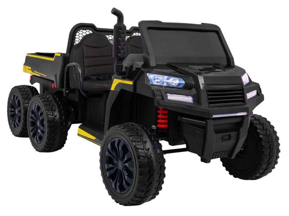 Autko Farmer Truck dla 2 dzieci Czarny