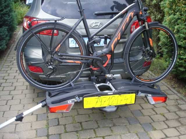 Thule EasyFold XT2 model 933 bagażnik samochodowy na hak na 2 rowery