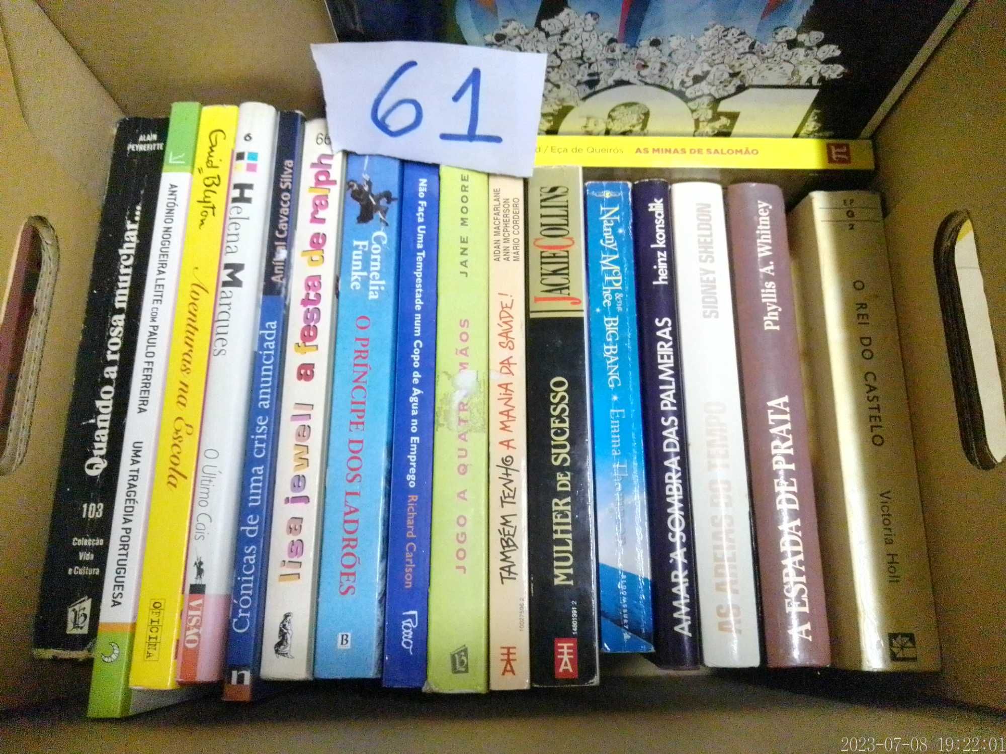 LOTE 61 - LIVROS Diversos - Vendidos EM SEPARADO - Preços Vários