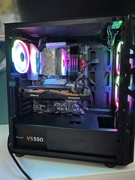 Komputer do gier Ryzen 5600 / RX 6700XT / 32gb ram / 1 TB SSD NOWY