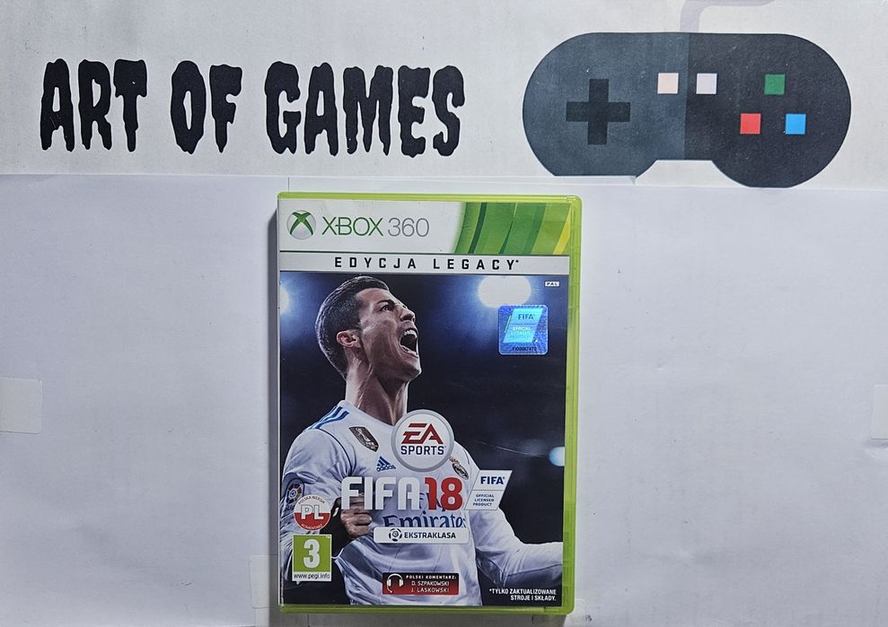Gra Fifa 18 Xbox 360 PL