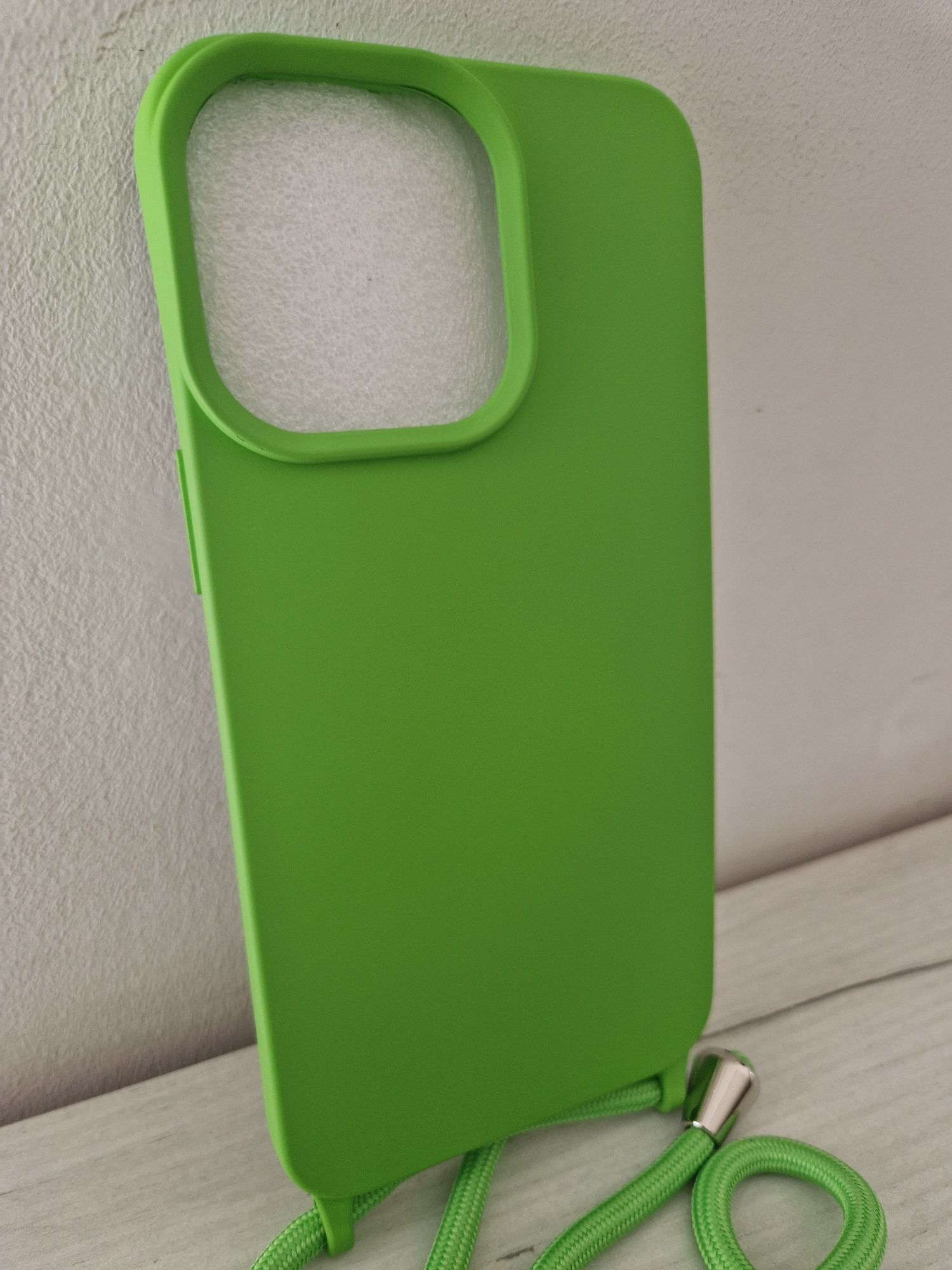 Strap Silicone Case do Iphone 14 Pro Max wzór 1 zielony