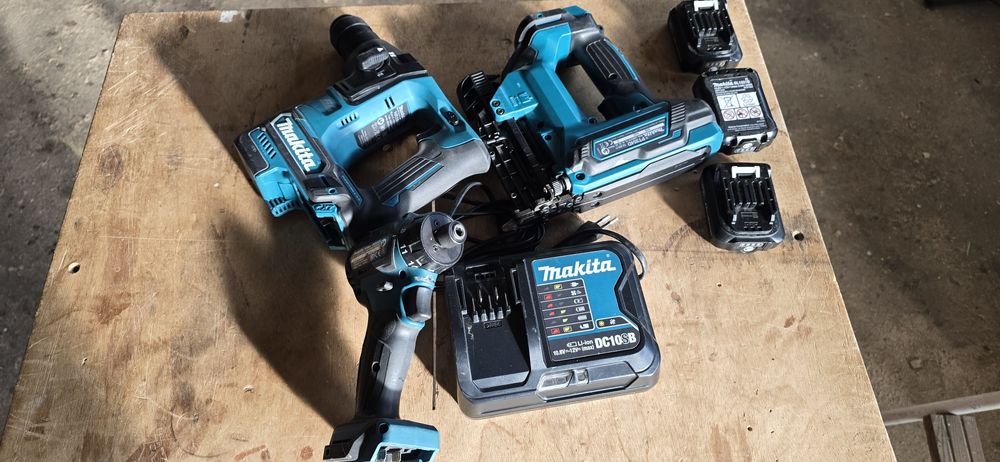 Makita, conjunto máquinas 12V (usado)