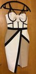 Bella Barnett Sophia Nude Bandage Dress  roz. S