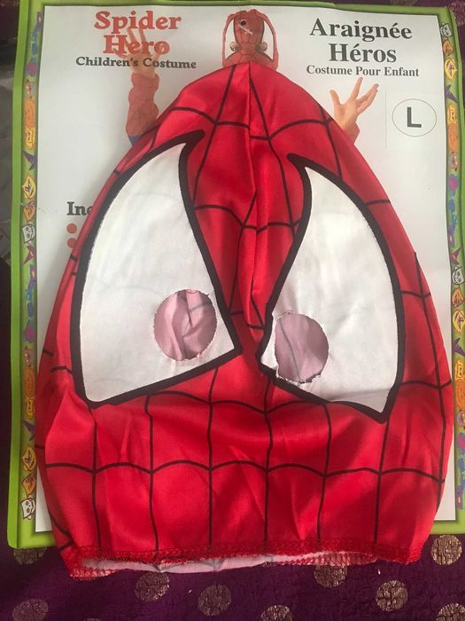 Fatos de carnaval disfarce de Super herói Aranha 11-14 anos