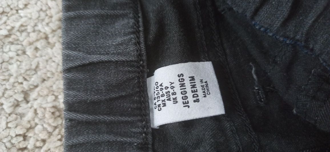 Spodnie jeansowe  dziewczynka 134 cm H&M