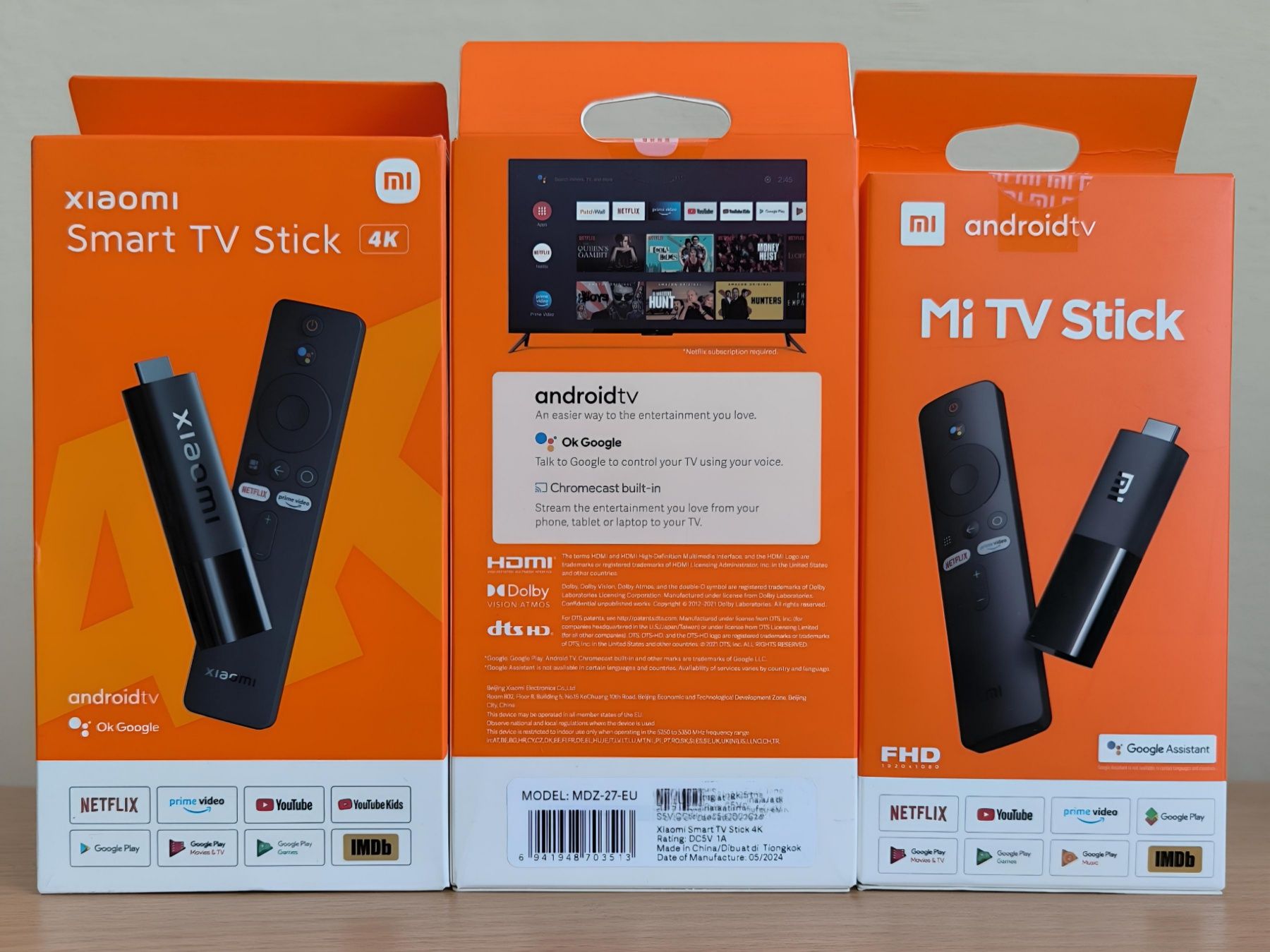 Xiaomi Mi Smart TV Stick 4К + 6 міс. телебачення у подарунок