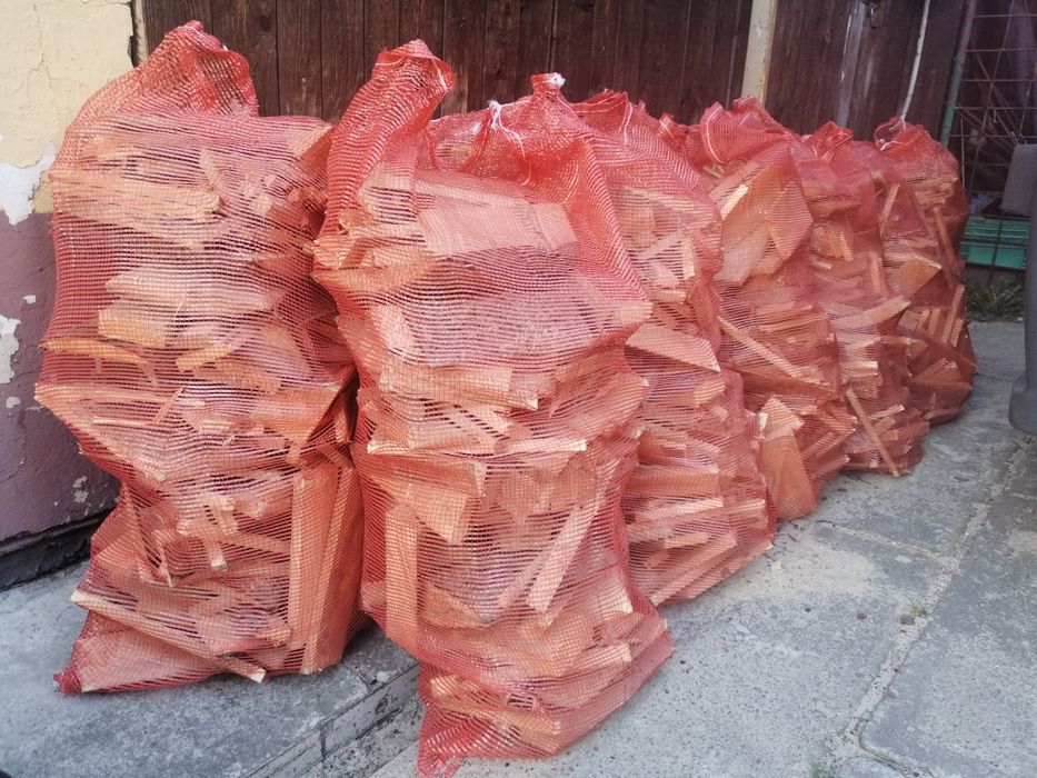 Drewno opał rozpałka SUCHE duzy worek Zabrze - dowoz gratis