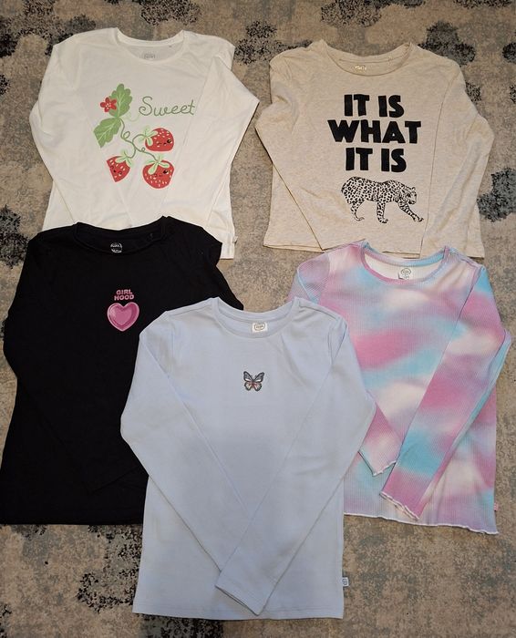 Zestaw paczka ubranek dla dziewczynki