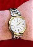 Luksusowy! zegarek "Junghans Quarc 7 Jewels" z 1970-75 roku Klasyk!