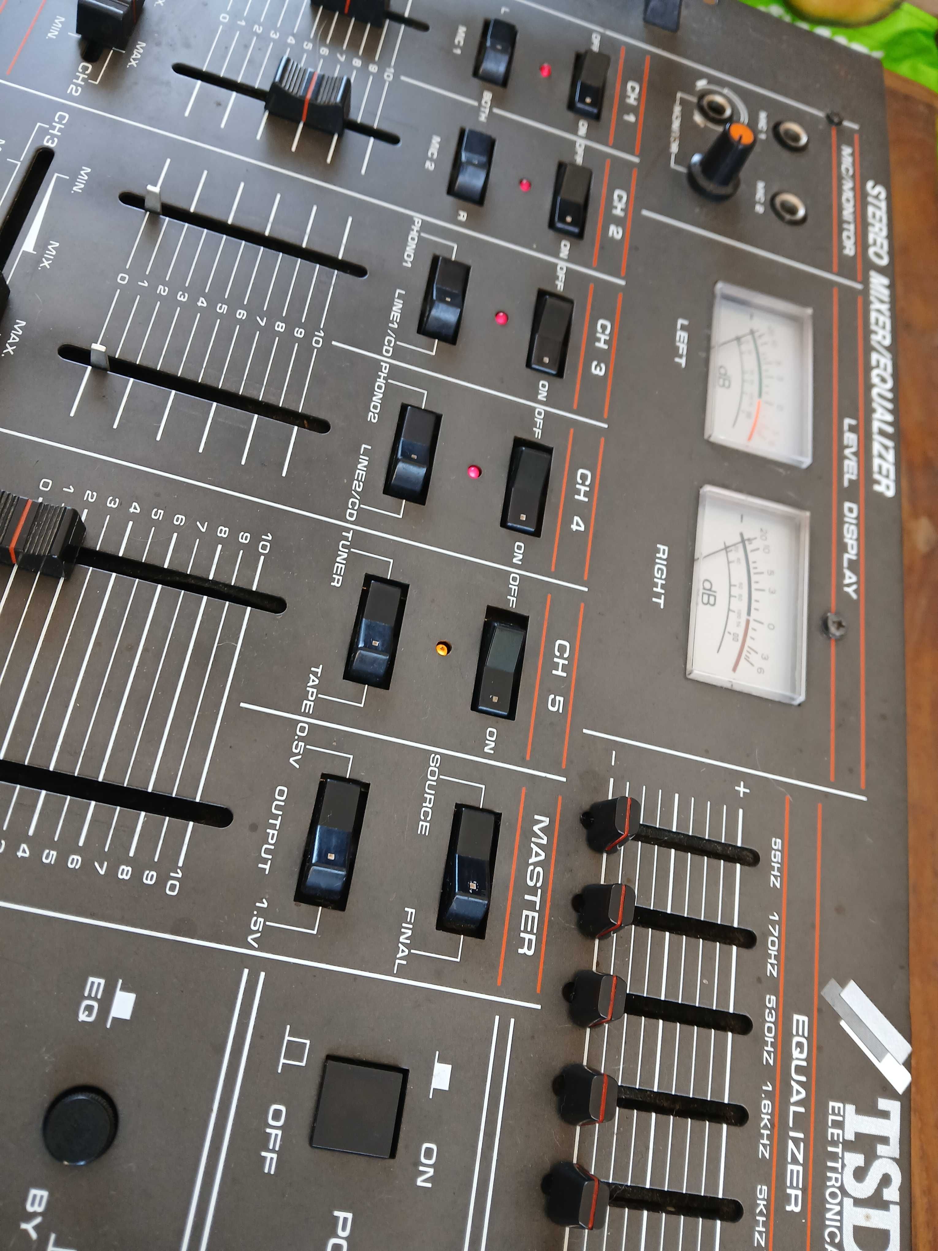 Mesa Mistura TSD 5 canais