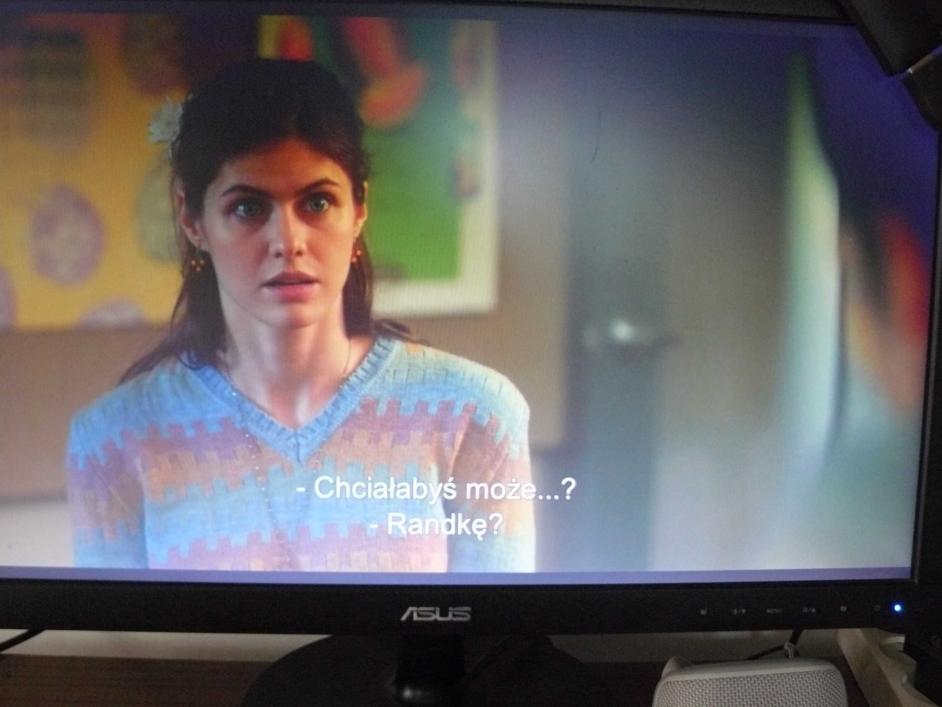 Monitor telewizor Asus komputer led grafika ekranowa
