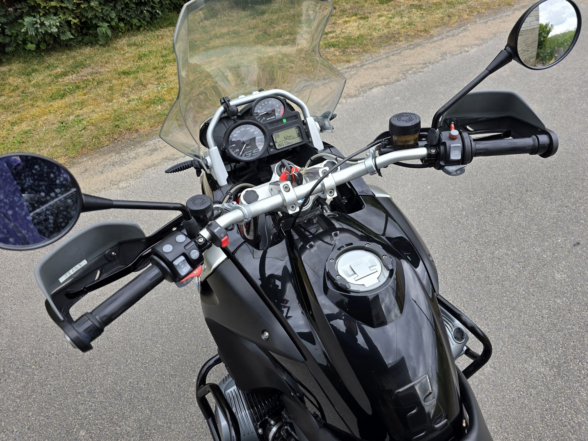 Bmw gs 1200 Triple Black Import Niemcy. Nowe opony ! Serwis ASO