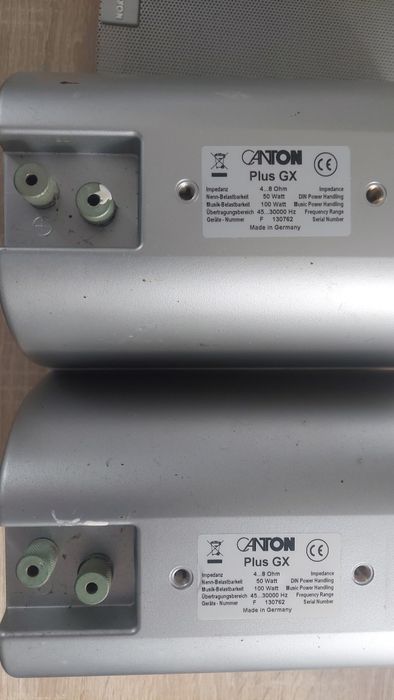 Canton Plus GX obudowy + zwrotnice