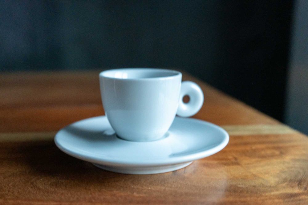 Chávenas e pires de café