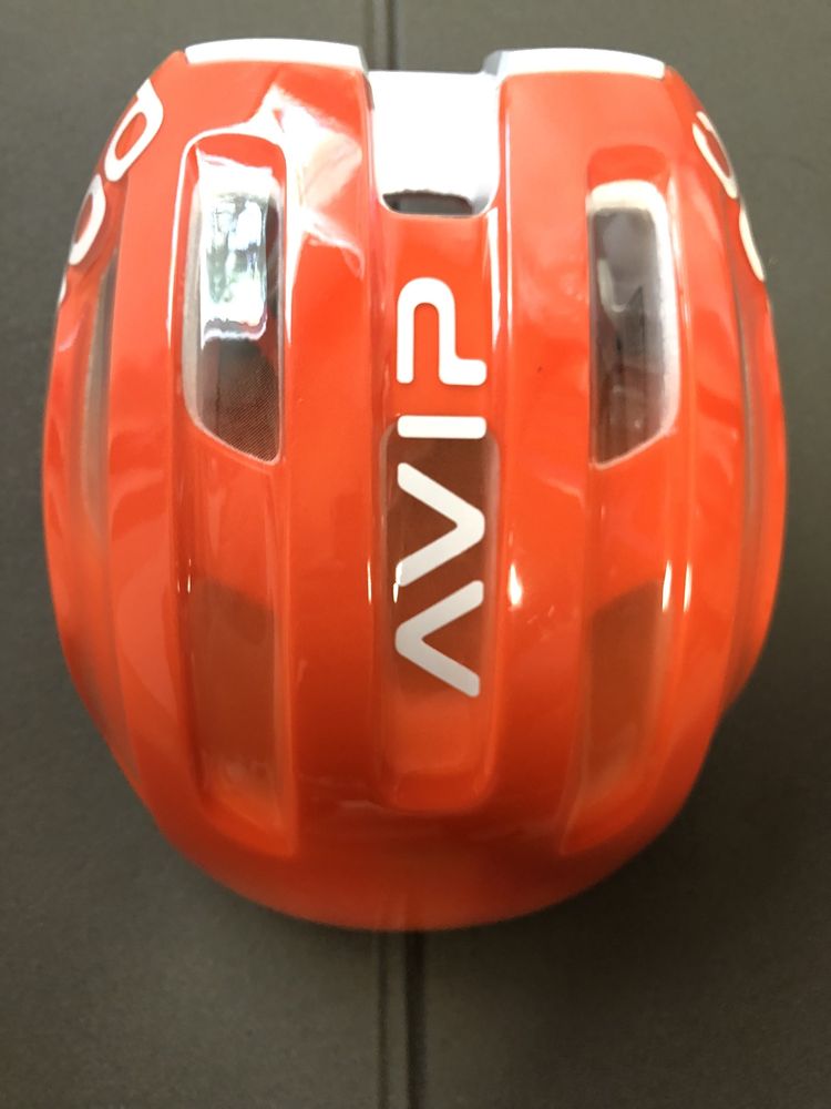 Kask szosowy POC Ventral Tempus Spin Orange, M