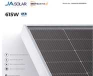 Paineis jasolar 605w, bifacial Novos!