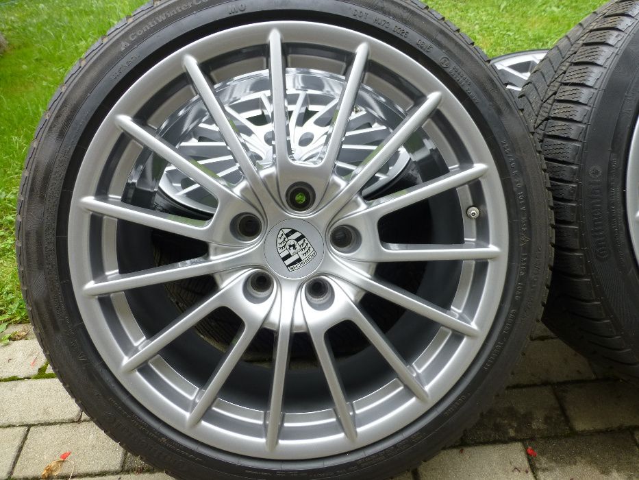 Koła ZIMOWE PORSCHE PANAMERA TURBO 20cali Jak Nowe!! Michelin continen