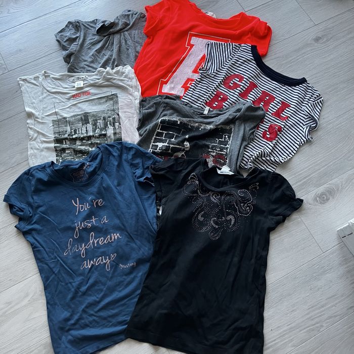 Paka ubranek dla dziewczynki, Benetton, Zara, H&M,