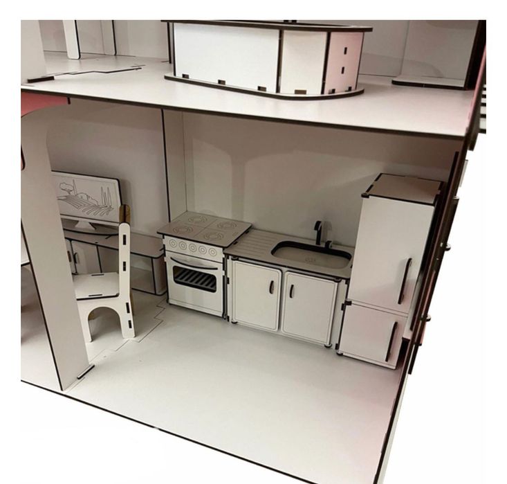 Будинок для барбі з меблями, ляльковий будинок, Barbie