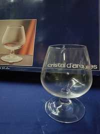 Cristal D'Arques - Conjunto de 6 copos Cognac - Cristal